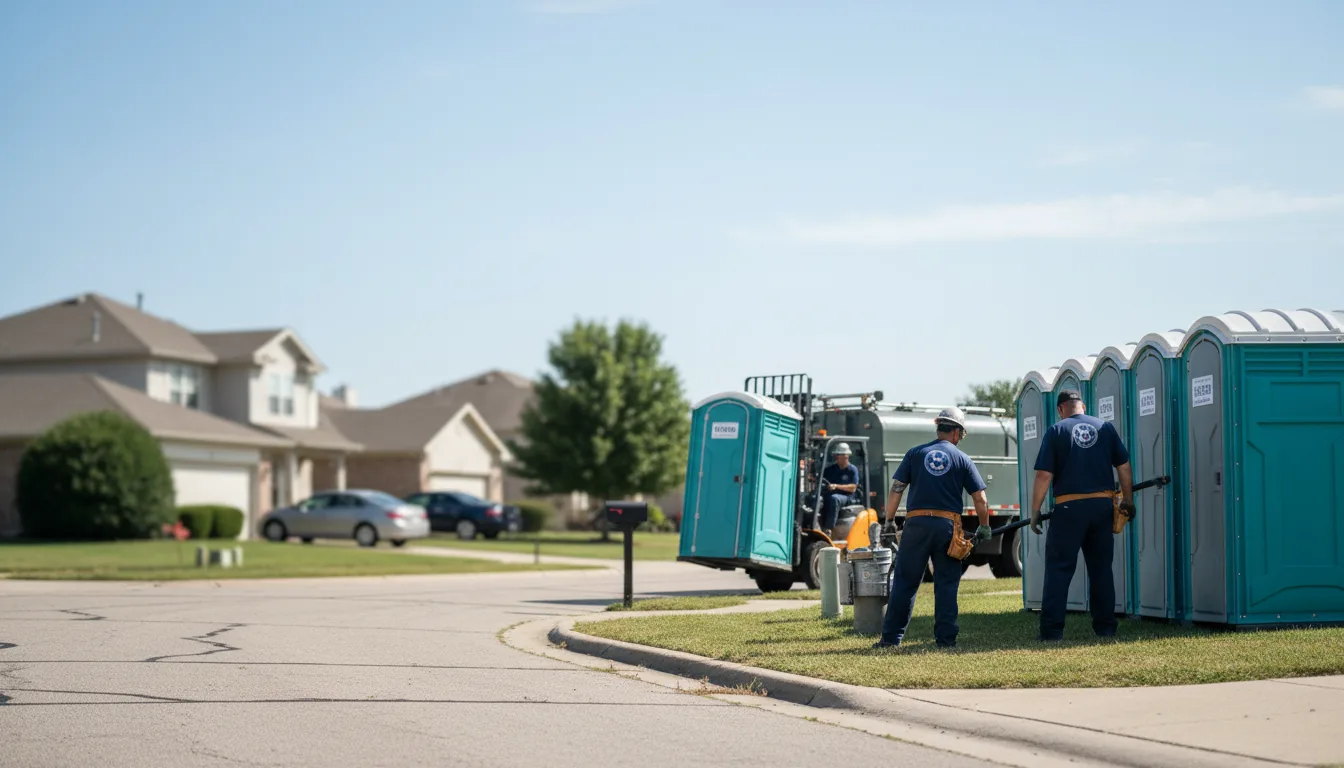 Porta Potty Rental in Cedar, KS near me